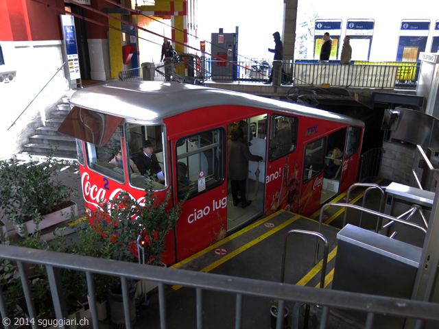 Funicolare TPL di Lugano, carrozza 2 'Coca Cola'